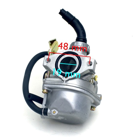 Carburador 19 mm HS Pit bike - Motosapoll.com 2