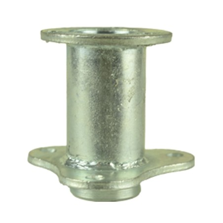 Buje llanta delantera 4” con 3 taladros para miniquad - Motosapollo.com