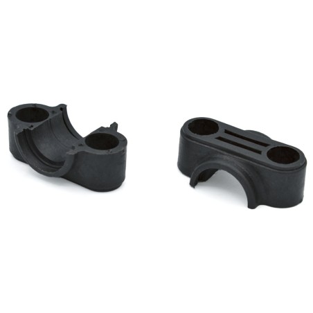 Soporte eje dirección mini quad Ø18mm - Motosapollo.com