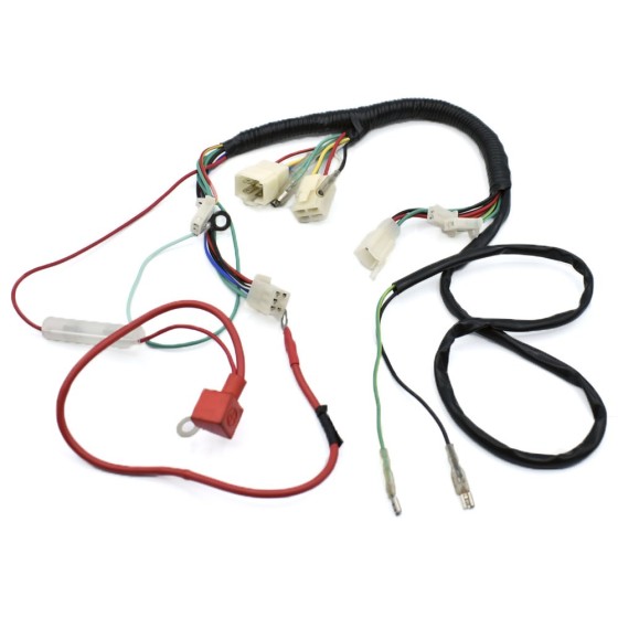 Cableado eléctrico pit bike 90cc auto - Motosapollo.com