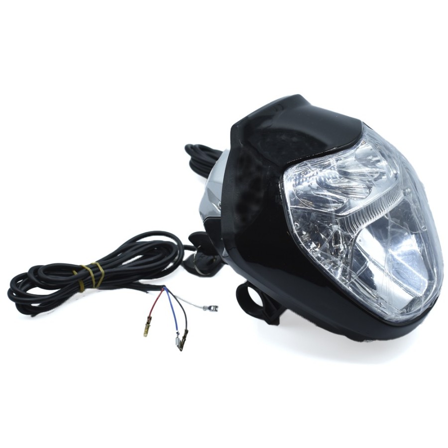 Faro con indicador + llave contacto 60V Chopper - Motosapollo.com
