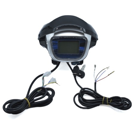 Faro con indicador + llave contacto 60V Chopper - Motosapollo.com