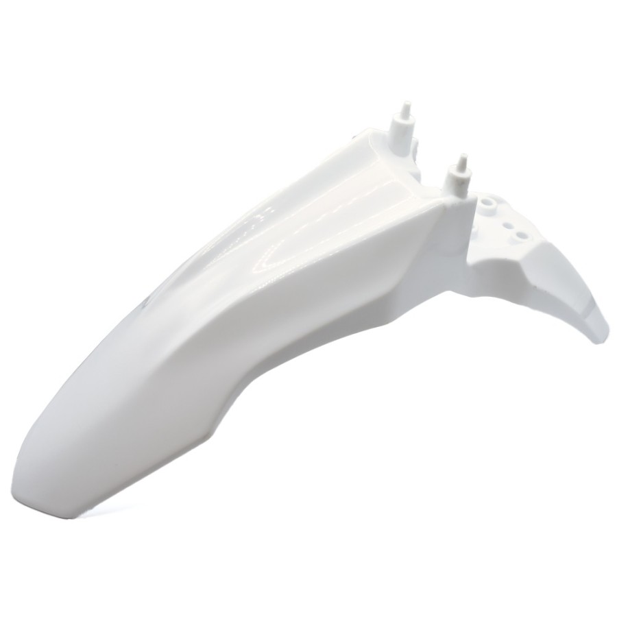 Guardabarro delantero blanco pit bike CRF110 - Motosapollo.com