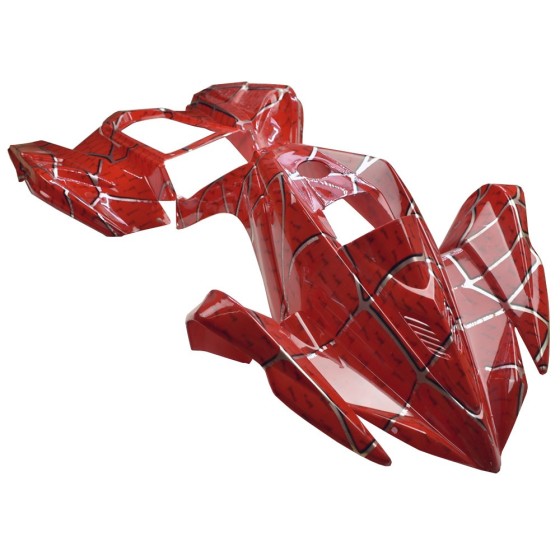 Kit de plásticos mini quad pantera 49cc spiderman - Motosapollo.com 2