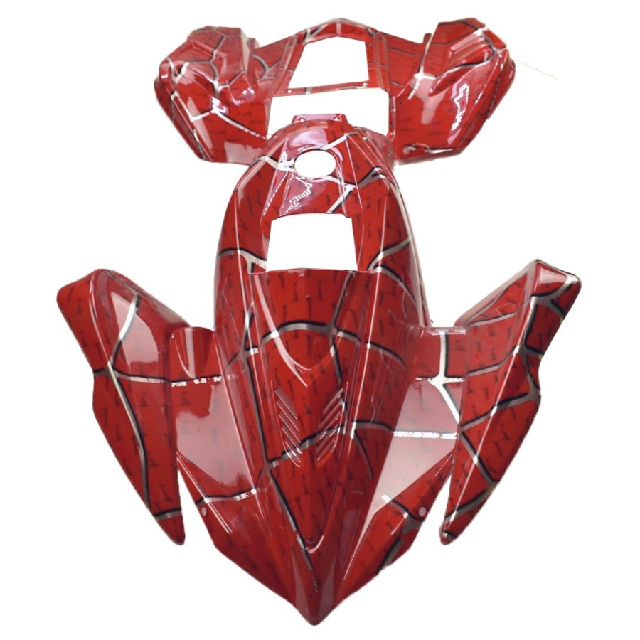 Kit de plásticos mini quad pantera 49cc spiderman - Motosapollo.com