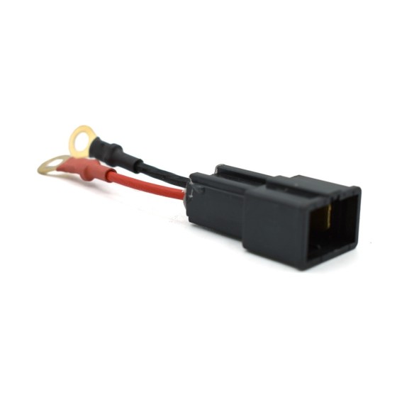 Conector batería mini quad macho faston 2 pin - Motosapollo.com