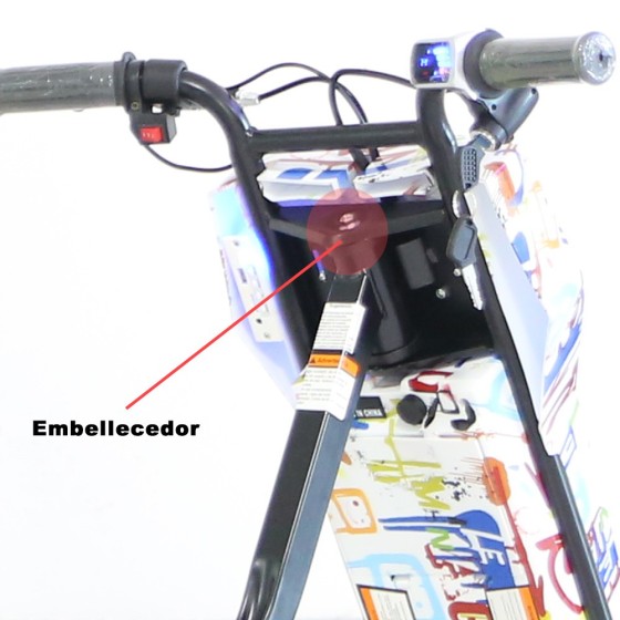 Embellecedor de dirección drift trike - Motosapollo.com 2