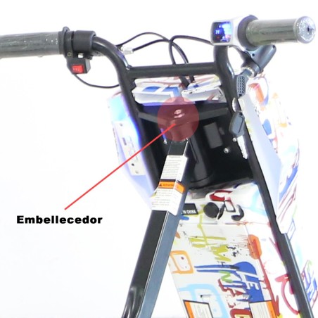 Embellecedor de dirección drift trike - Motosapollo.com