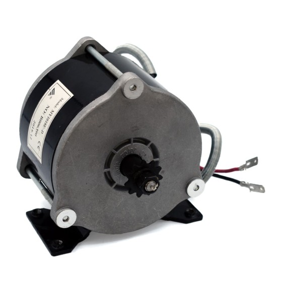 Motor eléctrico 500W 36v con pletina piñón para cadena H25 11 dientes