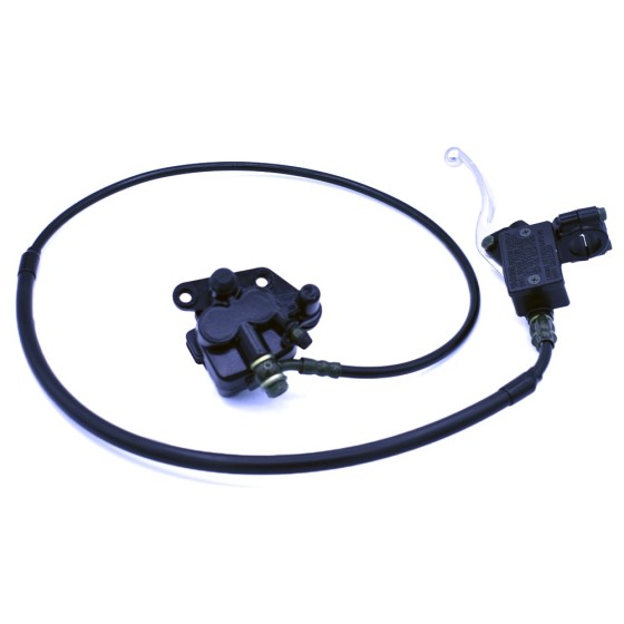 Kit freno delantero 1200 mm 2 pistones Pit bike - Motosapollo.com