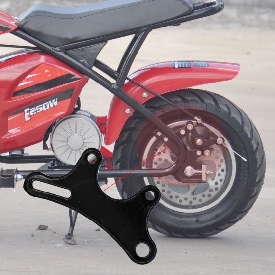 Soporte pinza de freno minimoto eléctrica - Motosapollo.com 2