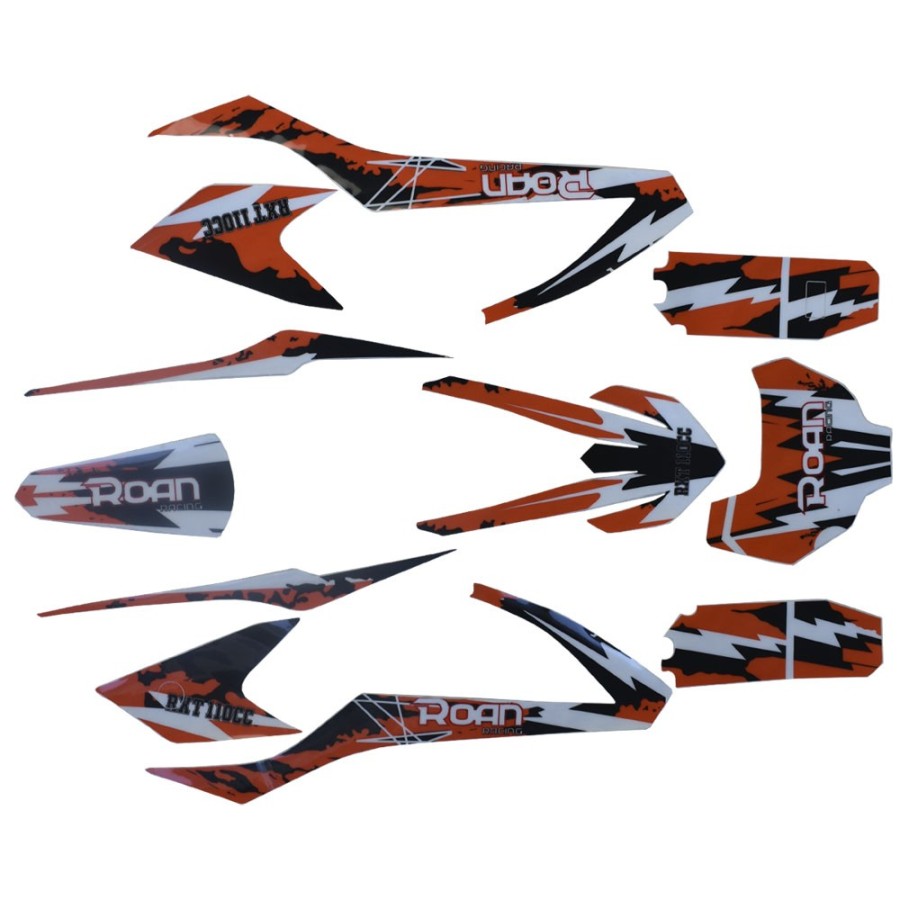 Adhesivos pit bike RXT 17/14" 140cc - Motosapollo.com