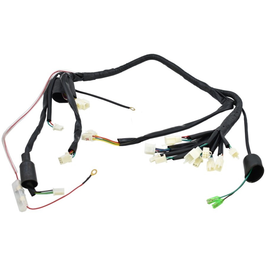 Cableado eléctrico quad automático 4 tiempos - Motosapollo.com