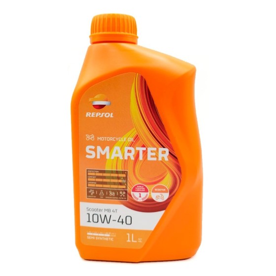 Aceite 4T Repsol 10W40 Scooter MB 1L - Motosapollo.com