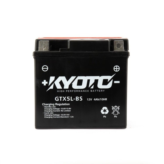 Batería12V-4AH Kyoto GTX5L-BS AGM - Motosapollo.com