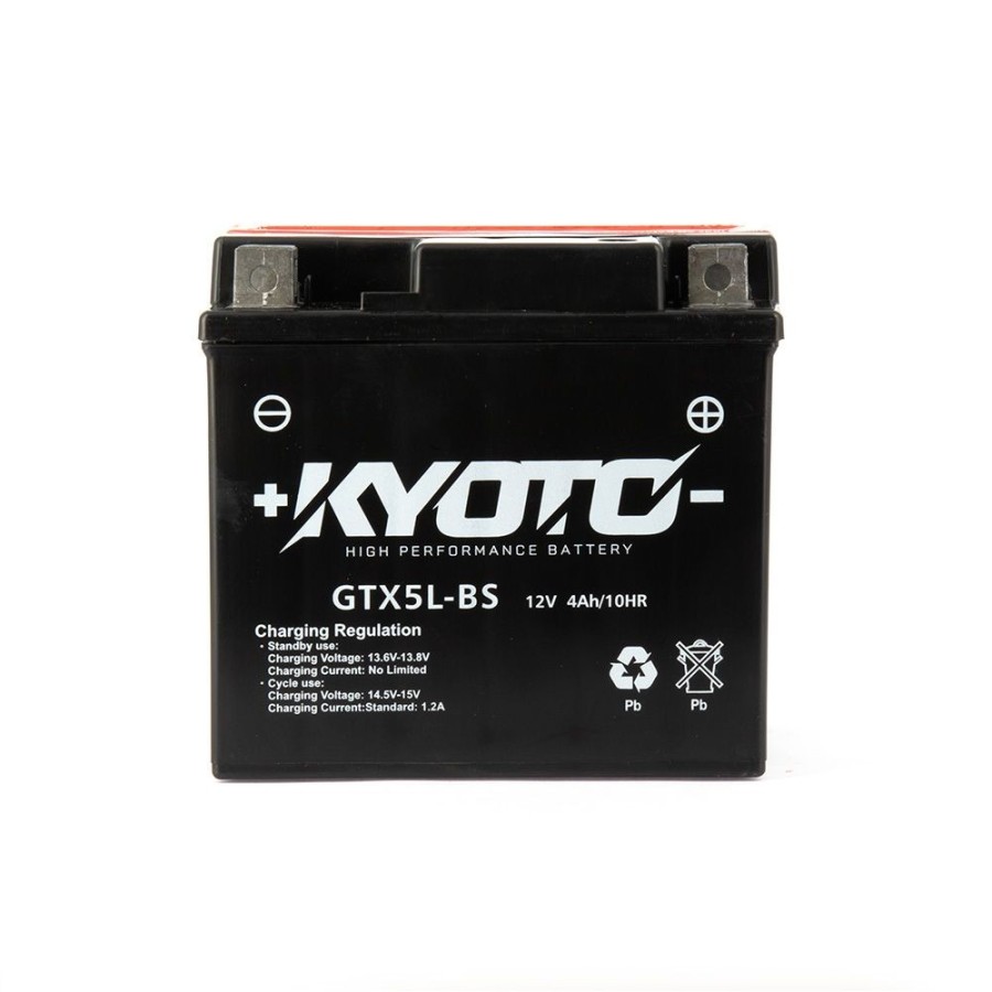 Batería12V-4AH Kyoto GTX5L-BS AGM - Motosapollo.com