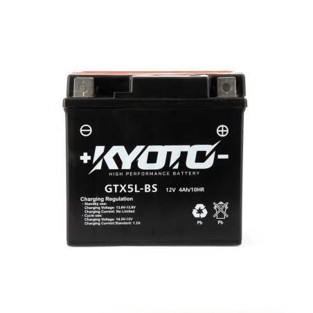 Batería12V-4AH Kyoto GTX5L-BS AGM - Motosapollo.com