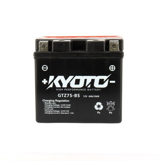 Batería 12V-6AH KYOTO GTZ7S-BS AGM - Motosapollo.com