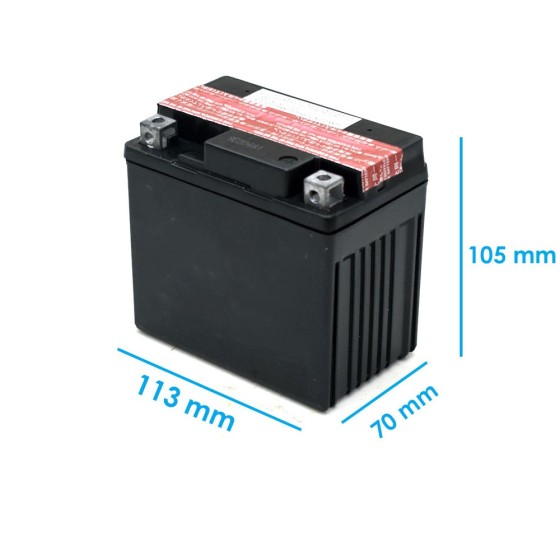 Batería 12V-6AH KYOTO GTZ7S-BS AGM - Motosapollo.com 2