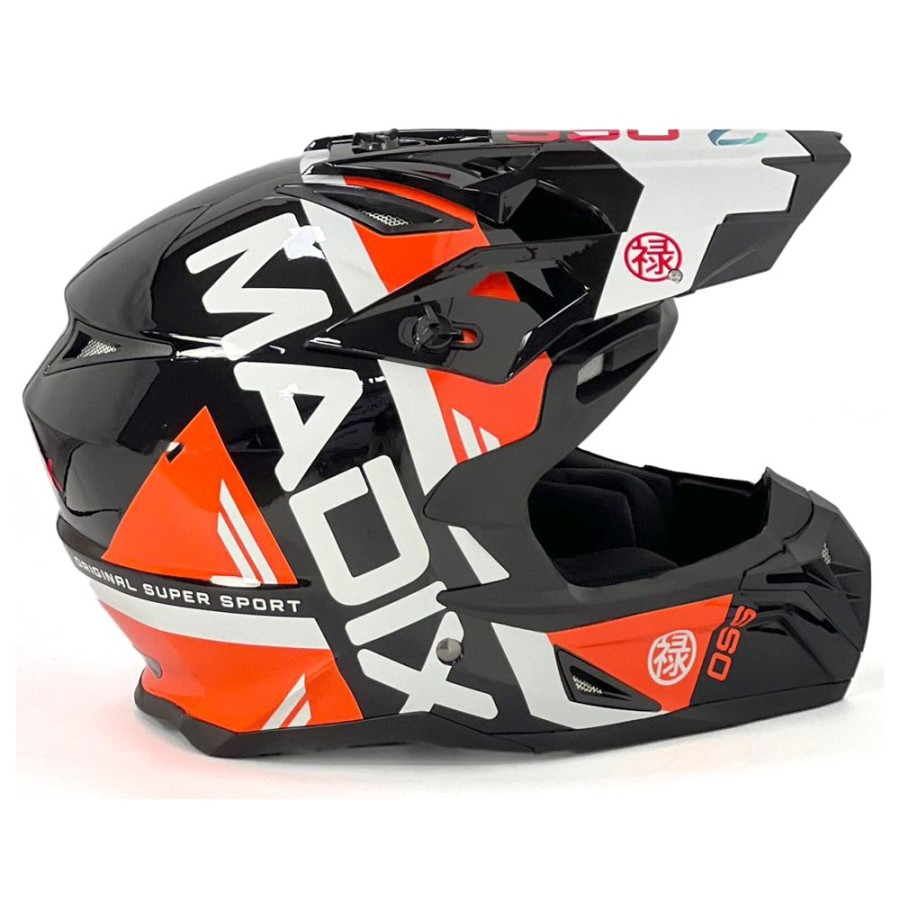 Casco motocross adulto Madix - Motosapollo.com