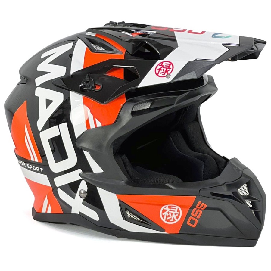 Casco motocross adulto Madix - Motosapollo.com
