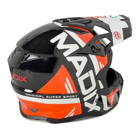 Casco motocross adulto Madix - Motosapollo.com
