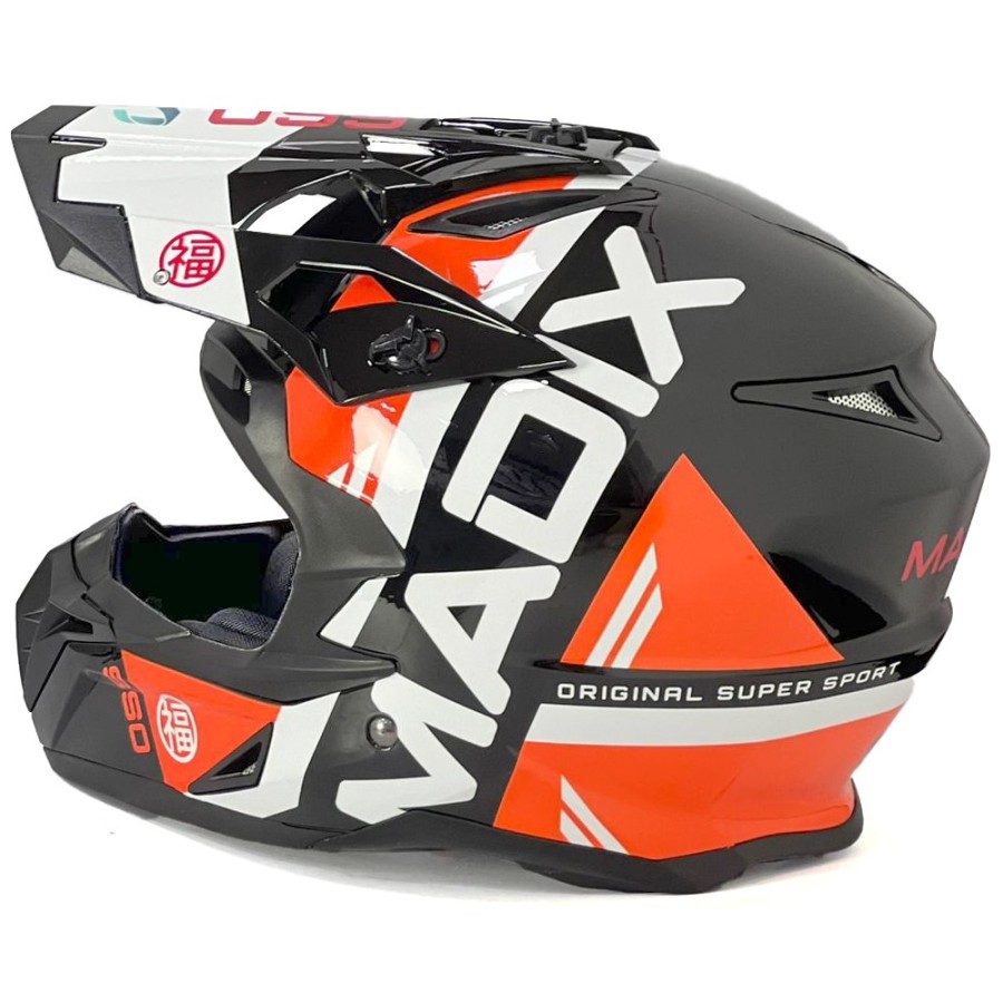 Casco motocross adulto Madix - Motosapollo.com