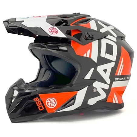 Casco motocross adulto Madix - Motosapollo.com