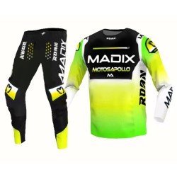Ropa motocross niño camiseta y pantalón Madix - Motosapollo.com