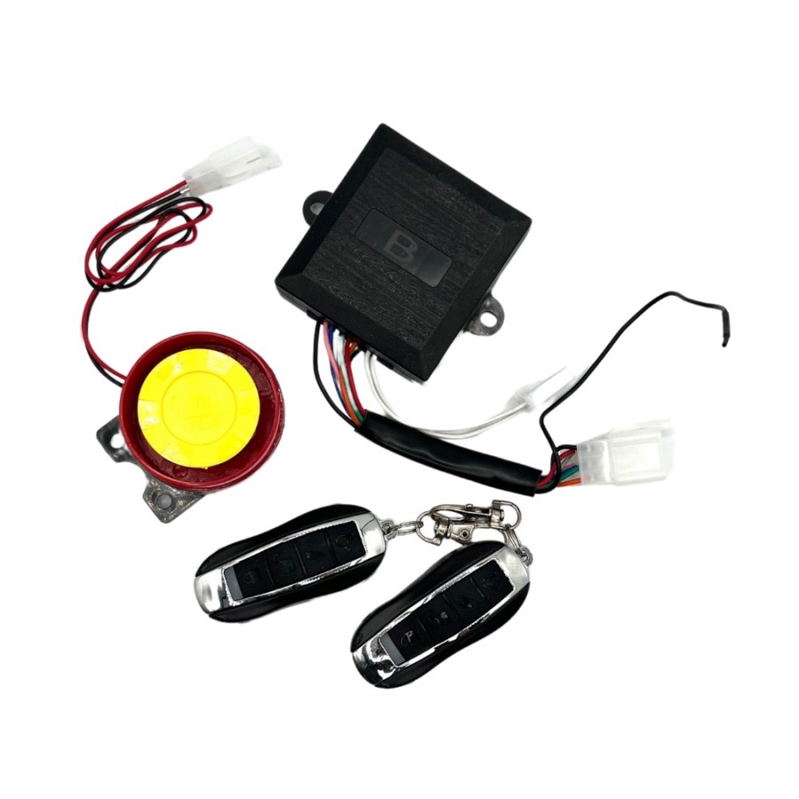Alarma con sistema arranque y paro miniquads