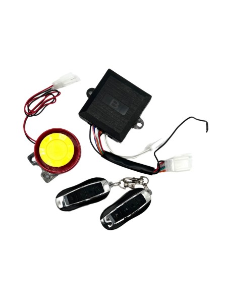 Alarma con sistema arranque y paro miniquads