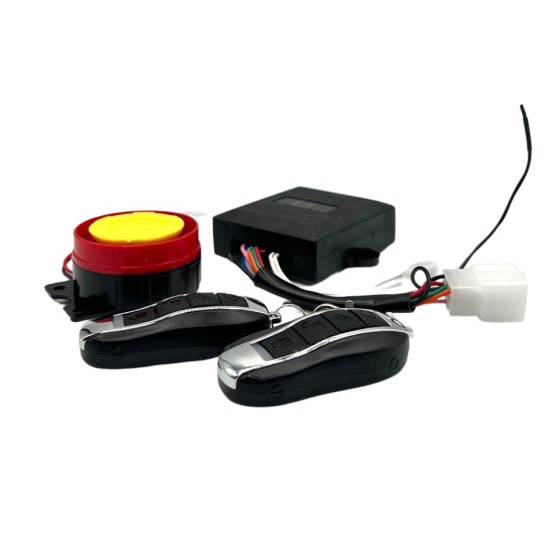 Alarma con sistema arranque y paro miniquads