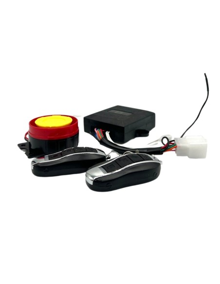 Alarma con sistema arranque y paro miniquads