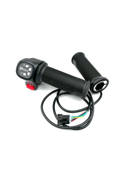 ACELERADOR ELECTRICO 24V CON INDICADOR BICICLETA