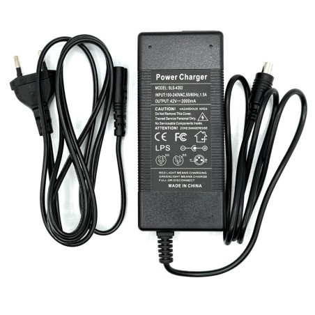 CARGADOR BATERIA MACHO 42V-2AH PATINETE