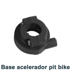 Base acelerador pit bike