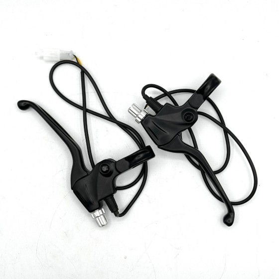 JUEGO MANETAS FRENO CON SENSOR metal 2