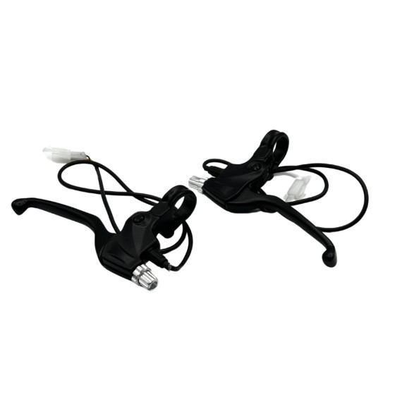 JUEGO MANETAS FRENO CON SENSOR metal