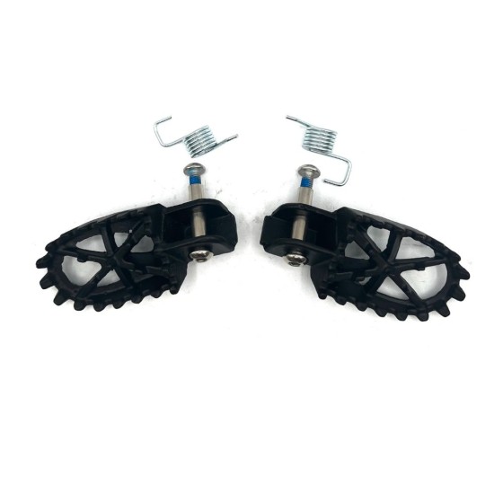 Estriberas hierro para la bici RXF EVO-motosapollo.com