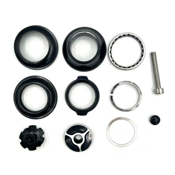 Kit rodamientos y tuercas direccion para bicicleta Evo-motosapollo