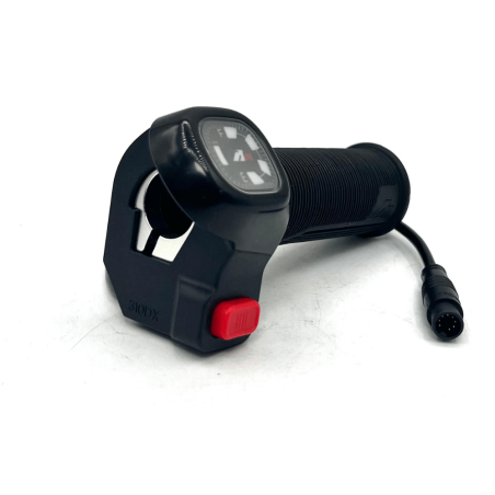"Acelerador Eléctrico 8 Pin 36V con Indicador y Botón para Bici RXV EVO - Control y Precisión"