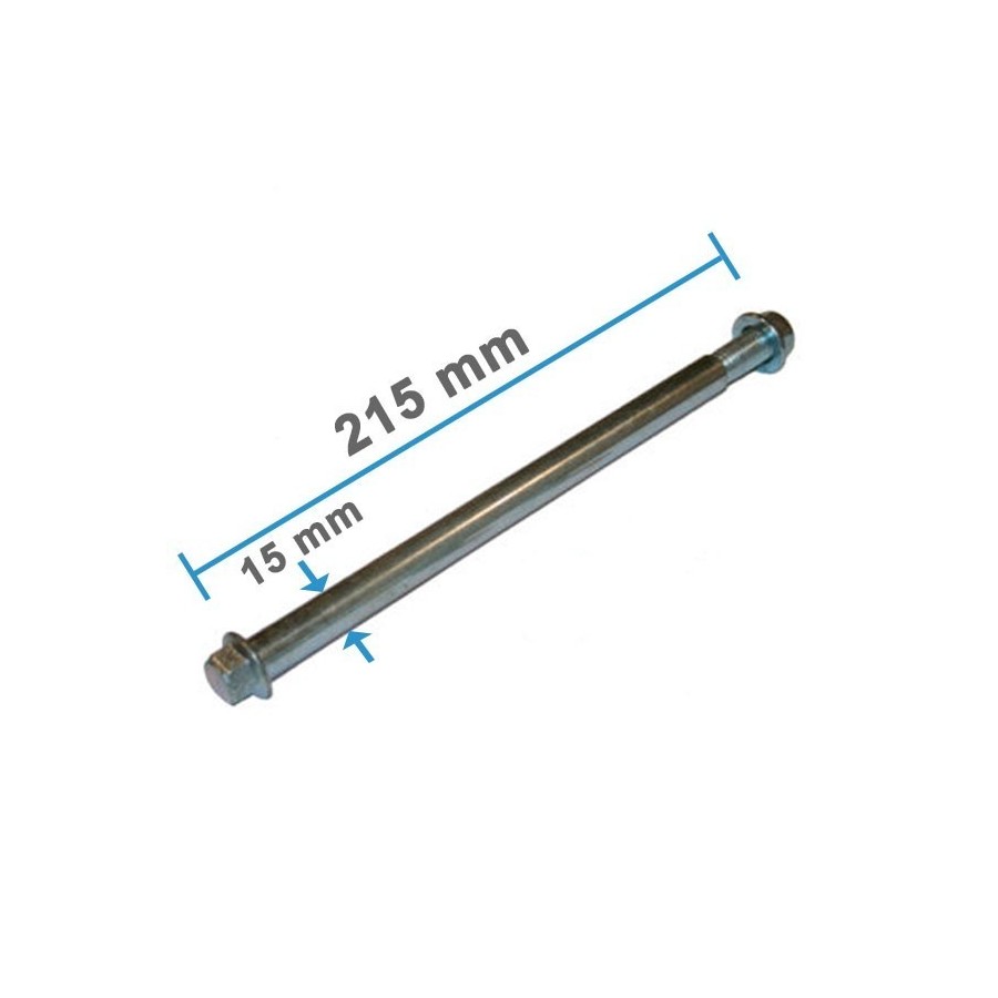 Eje rueda 215 x 15mm - 1
