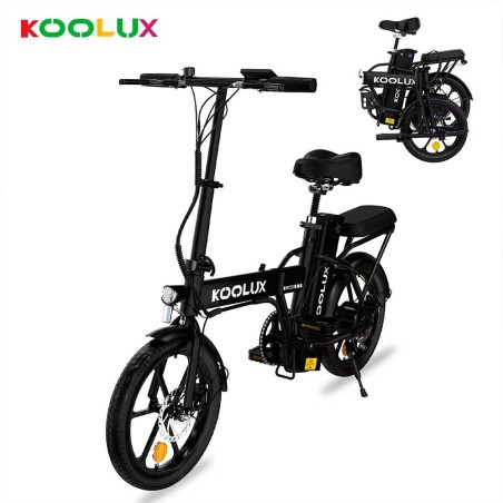Bicicleta eléctrica plegable KOOLUX BK5S 250W - Motosapollo.com