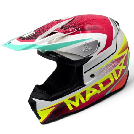 Casco niño motocross madix kid25-motosapollo.com