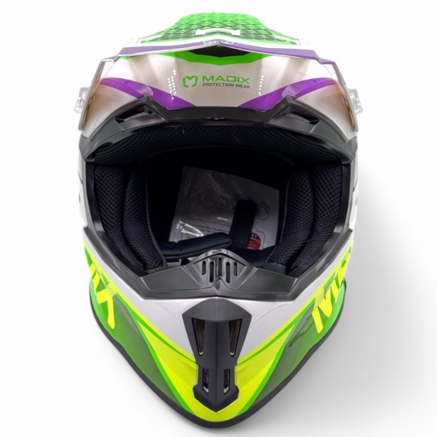 Casco niño motocross madix kid25-motosapollo.com