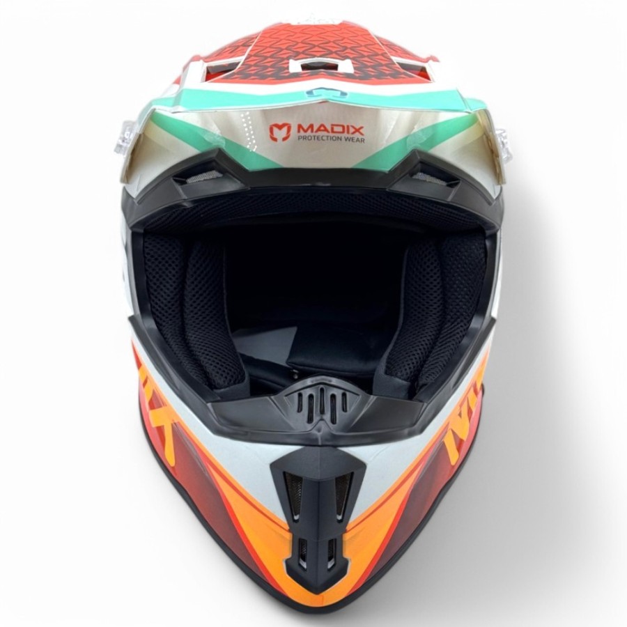 Casco niño motocross madix kid25-motosapollo.com