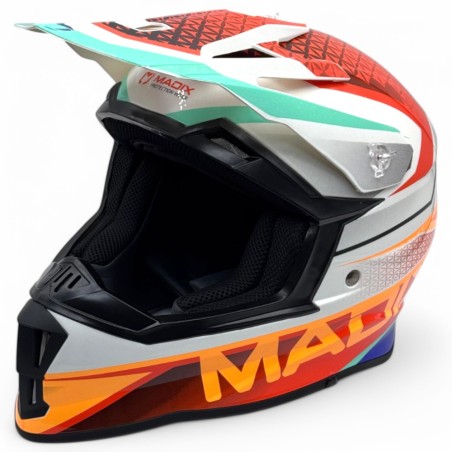 Casco niño motocross madix kid25-motosapollo.com