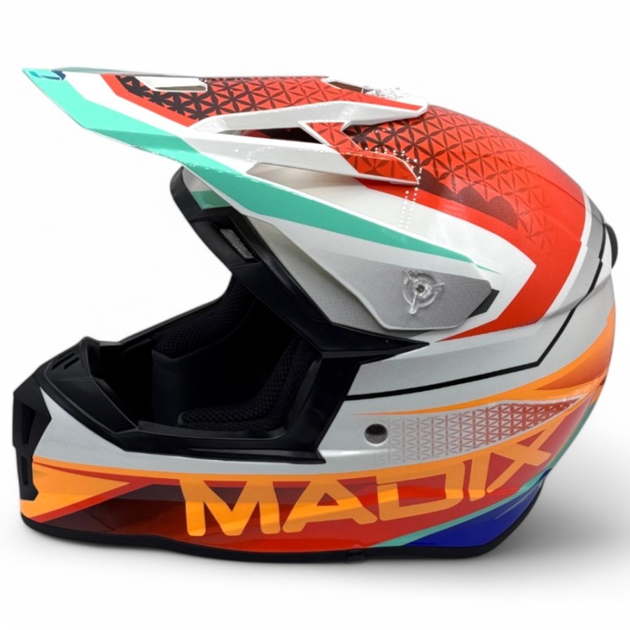 Casco niño motocross madix kid25-motosapollo.com
