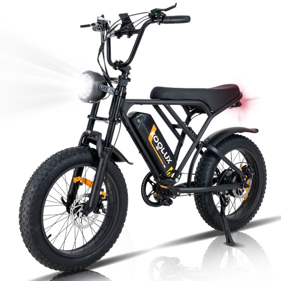 Bicicleta Eléctrica Koolux BK29 250W 48V15Ah 20" - motosapollo.com