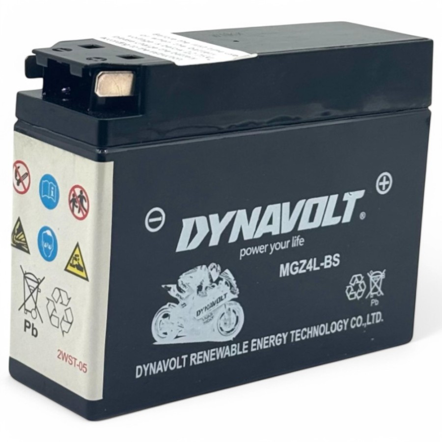 Batería 12V 2.3AH DYNAVOLT MGZ4L-BS- MOTOSAPOLLO.COM